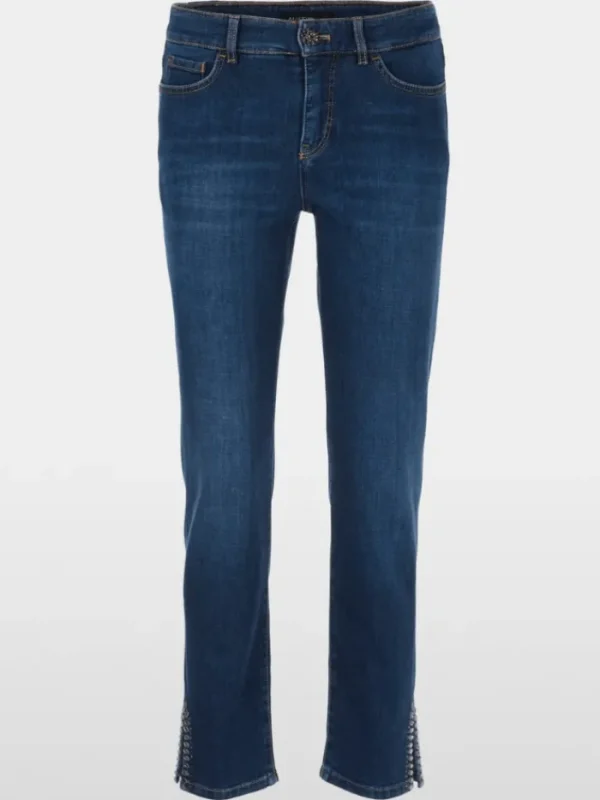 Marc Cain Collections Denim | Gifts Under £250^WIGAN Indigo Jeans With Rhinestones XC 82.14 D31