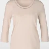 Marc Cain Collections Tops | T-Shirts^Women's T Shirt Top With Pearl Embellishment YC