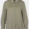 Marc Cain Collections Tops | Gifts Under £250^Women's Blouse In Sage Powder YC 51.12 W01 COL 5
