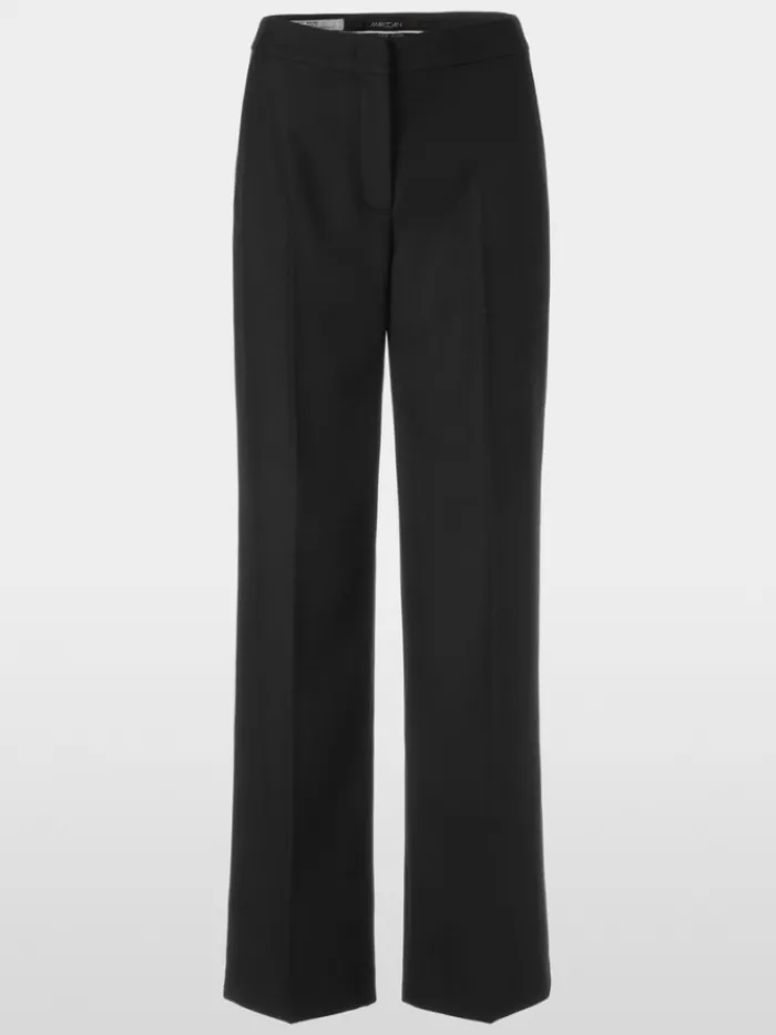 marc_cain_collections_wom_0-21.webp Marc Cain Collections Trousers | Gifts Under £250^Women's WUKARI Wide Fit Trousers In Black XC 81.