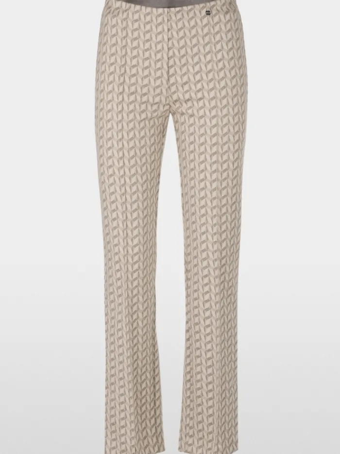 marc_cain_collections_wom_0-29.webp Marc Cain Collections Luxury Gifts^Women's FATSA Jersey Jacquard Trousers YC 81.50