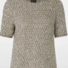 Marc Cain Collections Knitwear | Luxury Gifts^Women's Short Sleeved Shimmering Jumper YC 41.29