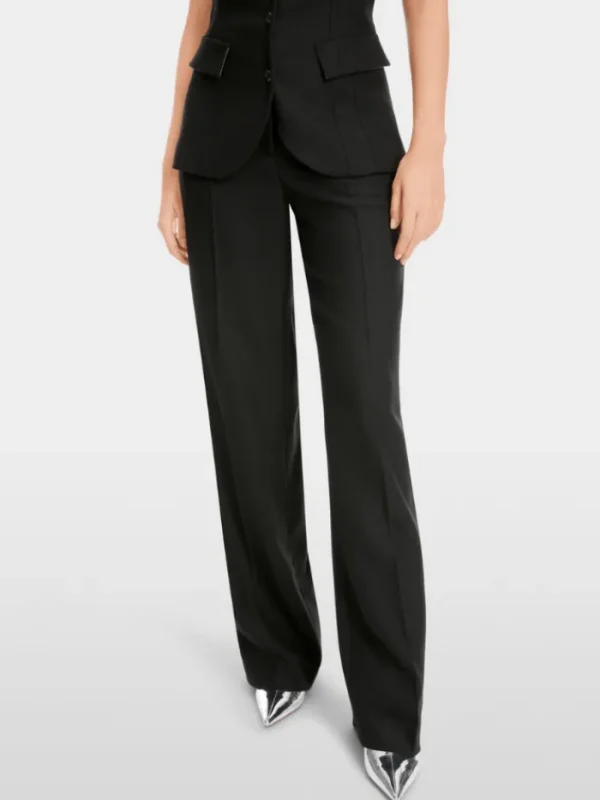 Marc Cain Collections Trousers | Gifts Under £250^Women's WUKARI Wide Fit Trousers In Black XC 81.