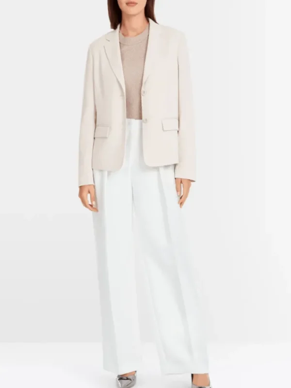 Marc Cain Collections Coats And Jackets | Luxury Gifts^Women's Blazer With Handstitched Details YC 34.0