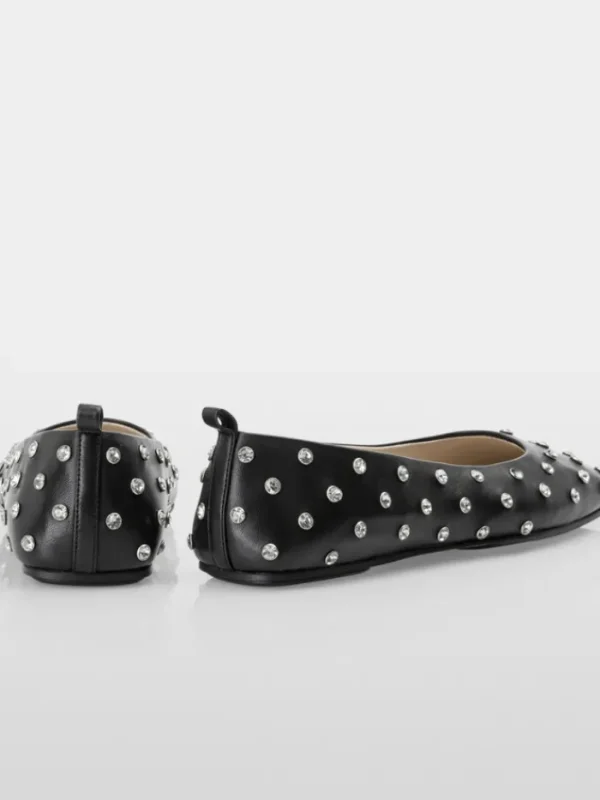Marc Cain Collections Heels, Pumps And Flats | Footwear^Women's Ballerina Flat Shoes With Crystals YC SF