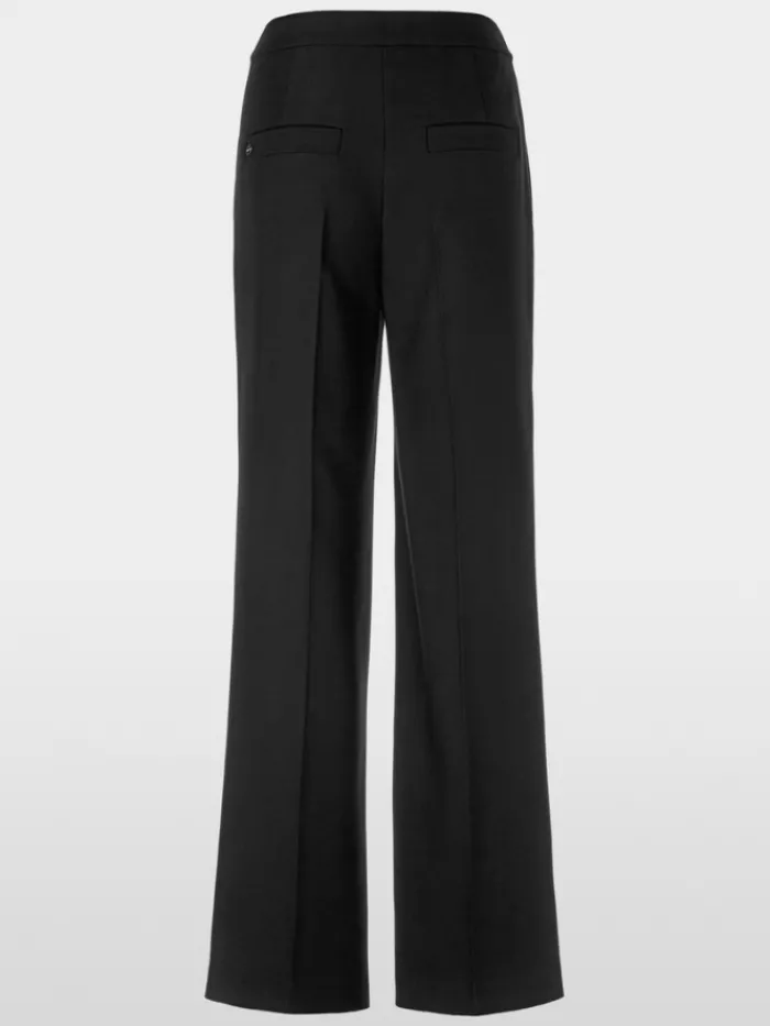 marc_cain_collections_wom_2-20.webp Marc Cain Collections Trousers | Gifts Under £250^Women's WUKARI Wide Fit Trousers In Black XC 81.