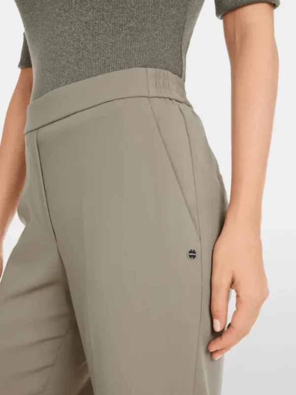 Marc Cain Collections Gifts Under £250^Women's Pull On Trousers In Sage Powder YC 81.15