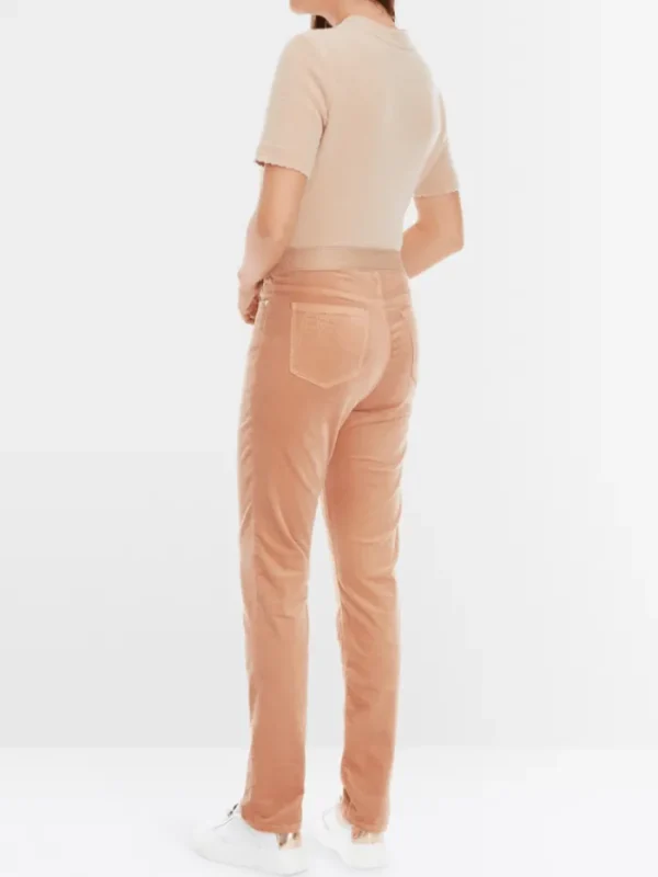 Marc Cain Collections Gifts Under £250^Women's SIENA Velvet Pull On Trousers In Camel X