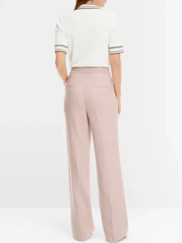 Marc Cain Collections Trousers | Gifts Under £250^Women's WUKARI Wide Fit Trousers In Rose XC 81.2