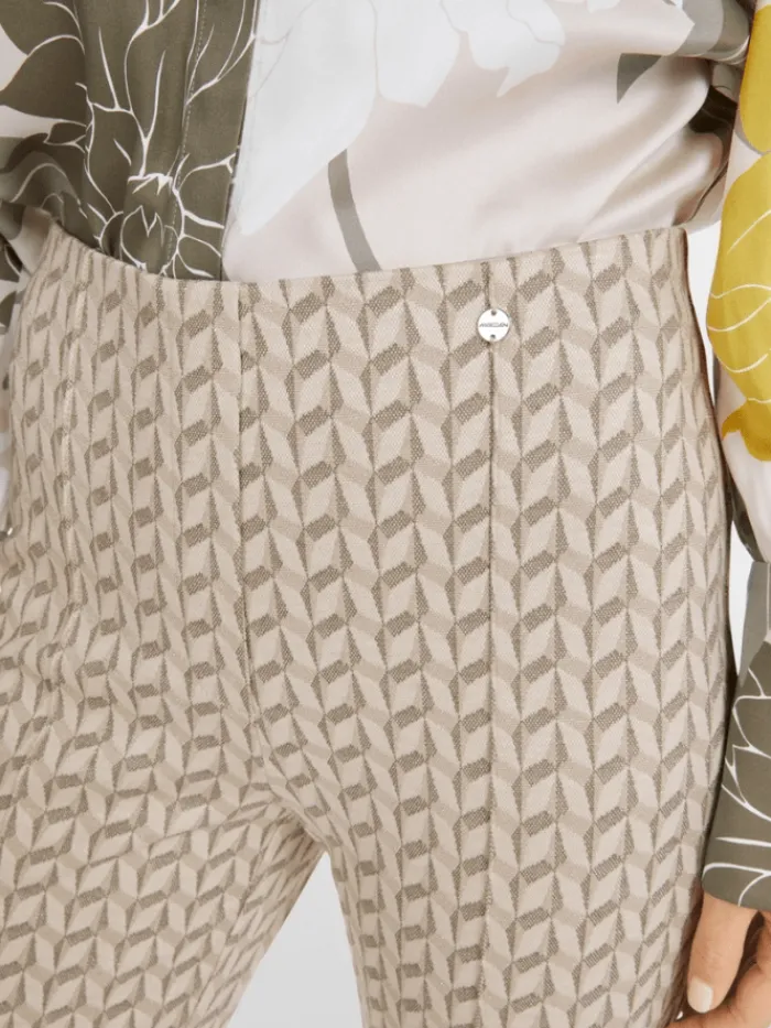 marc_cain_collections_wom_3-26.webp Marc Cain Collections Luxury Gifts^Women's FATSA Jersey Jacquard Trousers YC 81.50