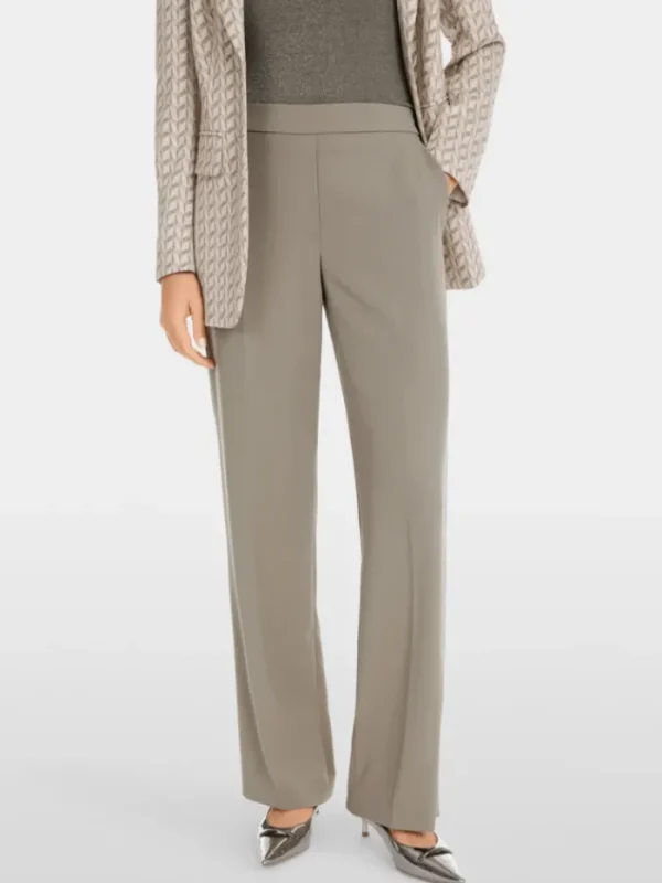 Marc Cain Collections Gifts Under £250^Women's Pull On Trousers In Sage Powder YC 81.15