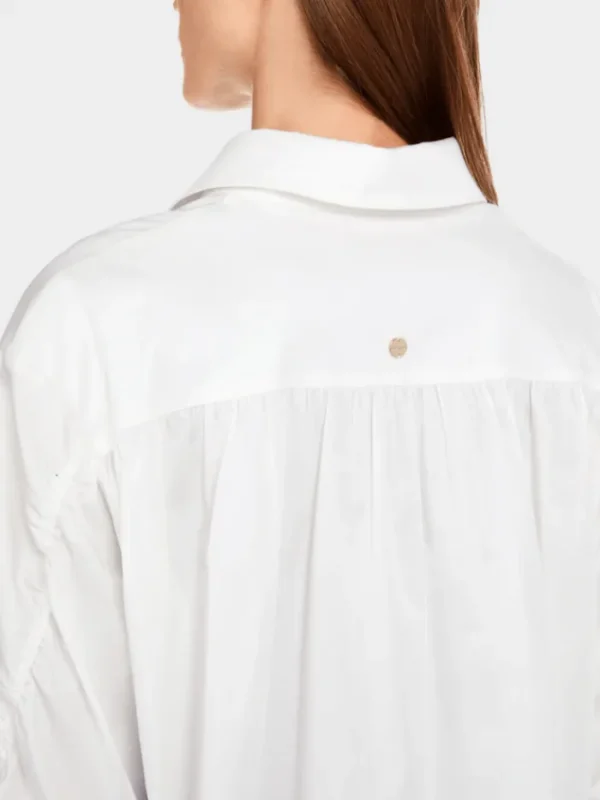 Marc Cain Collections Tops | Gifts Under £250^Women's Blouse With Placed Butterfly Print YC 51