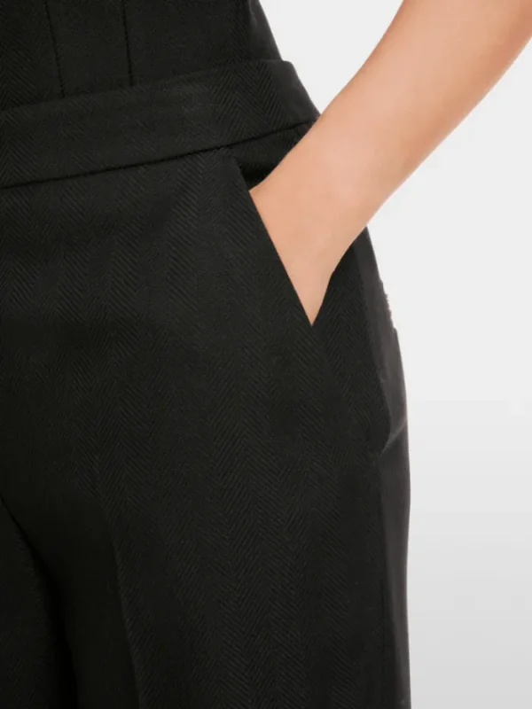 Marc Cain Collections Trousers | Gifts Under £250^Women's WUKARI Wide Fit Trousers In Black XC 81.