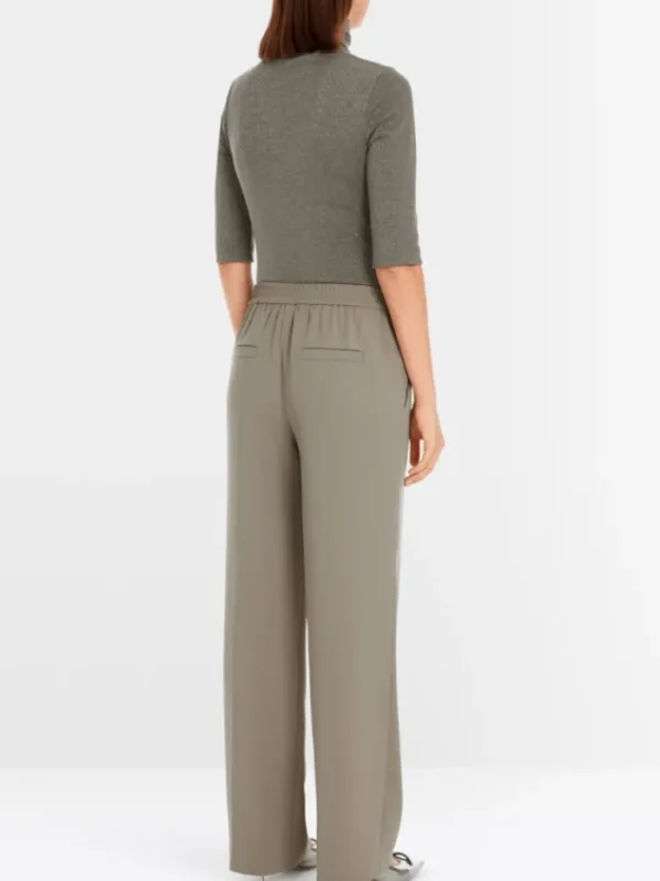 Marc Cain Collections Gifts Under £250^Women's Pull On Trousers In Sage Powder YC 81.15