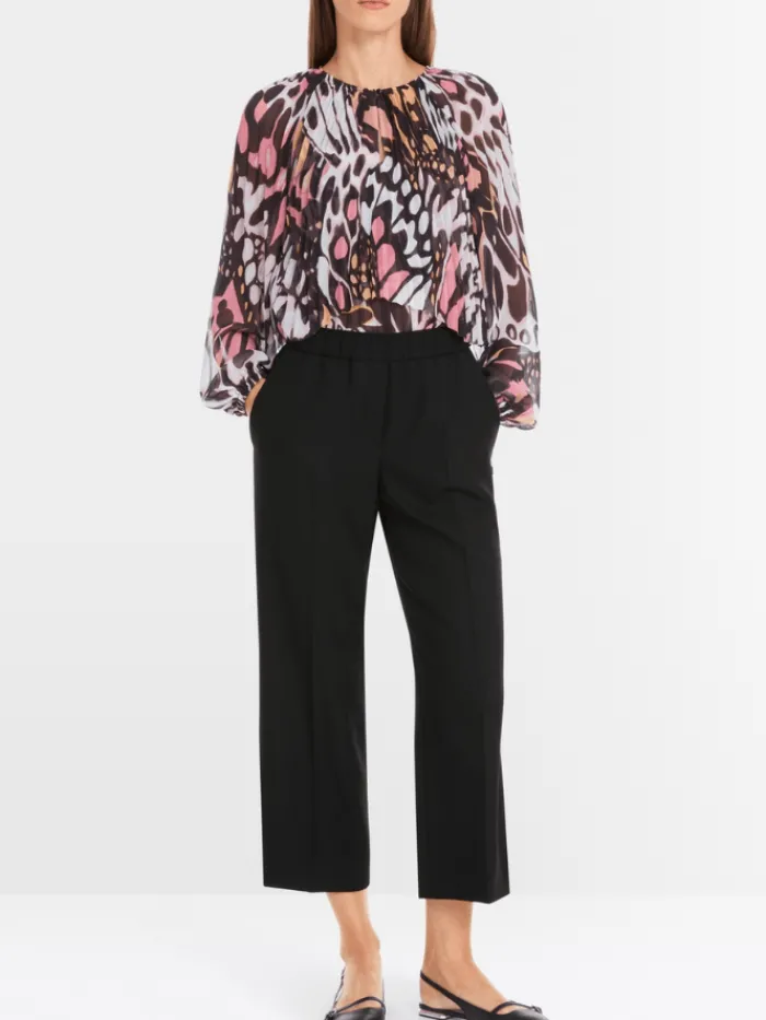 marc_cain_collections_wom_5-22.webp Marc Cain Collections Gifts Under £250^Women's WASHINGTON Culotte Style Trousers In Bla