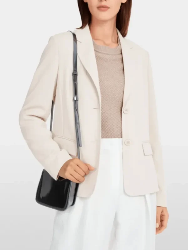 Marc Cain Collections Coats And Jackets | Luxury Gifts^Women's Blazer With Handstitched Details YC 34.0