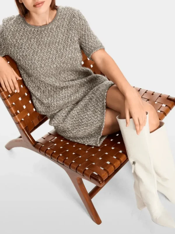 Marc Cain Collections Knitwear | Luxury Gifts^Women's Short Sleeved Shimmering Jumper YC 41.29