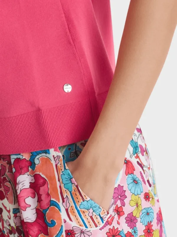Marc Cain Knitwear | Gifts Under £100^Crew Neck Sweater In Pink WA 41.06 M11 COL 245