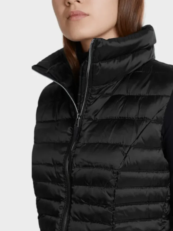 Marc Cain Essentials Coats And Jackets | Puffers And Gilets^Quilted Gilet with Down Black +E 37.15 W11 900