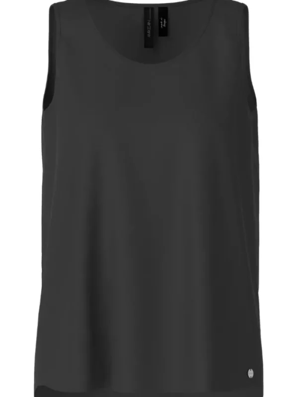 Marc Cain Essentials Tops | Gifts Under £250^Women's Loose Fit Sleeveless Top In Black +E 61.0