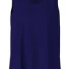 Marc Cain Essentials Tops | Gifts Under £250^Women's Loose Fit Sleeveless Top In Midnight Blue