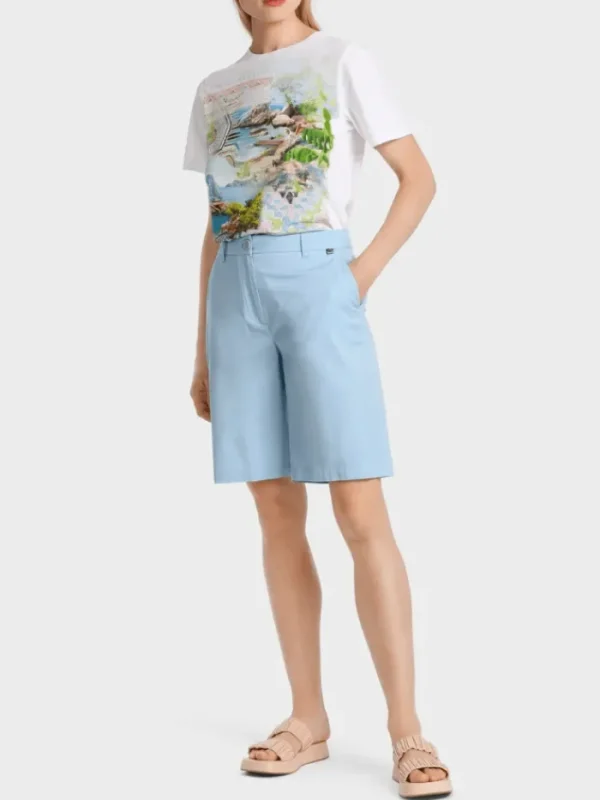 Marc Cain Pants Shorts | Trousers^Marc Cain FINIKE Chino Style Shorts WP 83.02 W51 COL 320