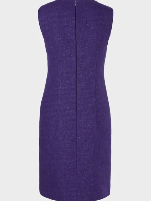 Marc Cain Glam Dresses | Party Wear^Dress With Cut Out In Deep Purple XG 21.09 W08 COL 748