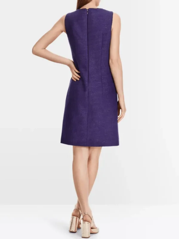 Marc Cain Glam Dresses | Party Wear^Dress With Cut Out In Deep Purple XG 21.09 W08 COL 748