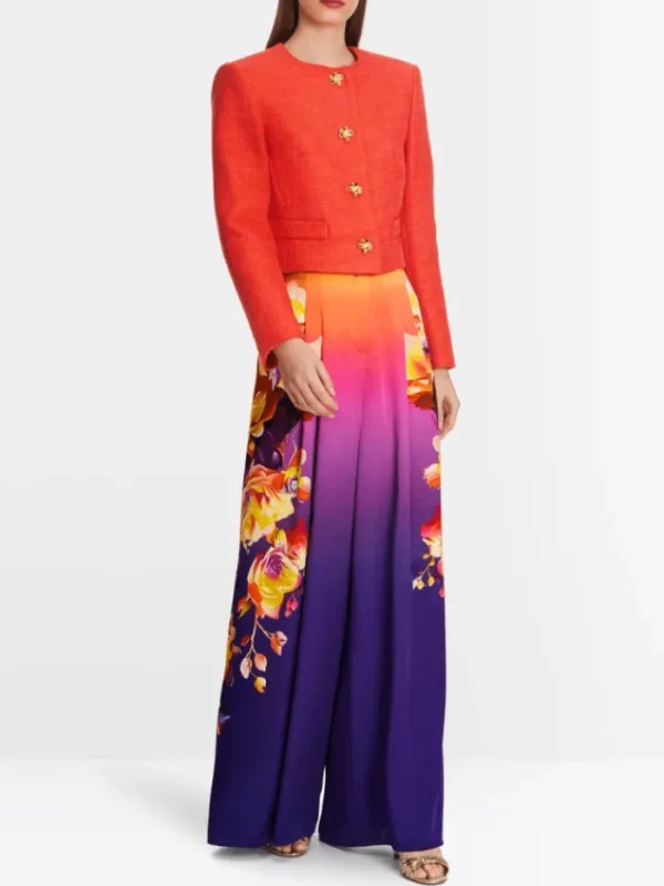 Marc Cain Glam Coats And Jackets | Gifts Under £250^Short Jacket In Red With Decorative Buttons XG 31.01 W0