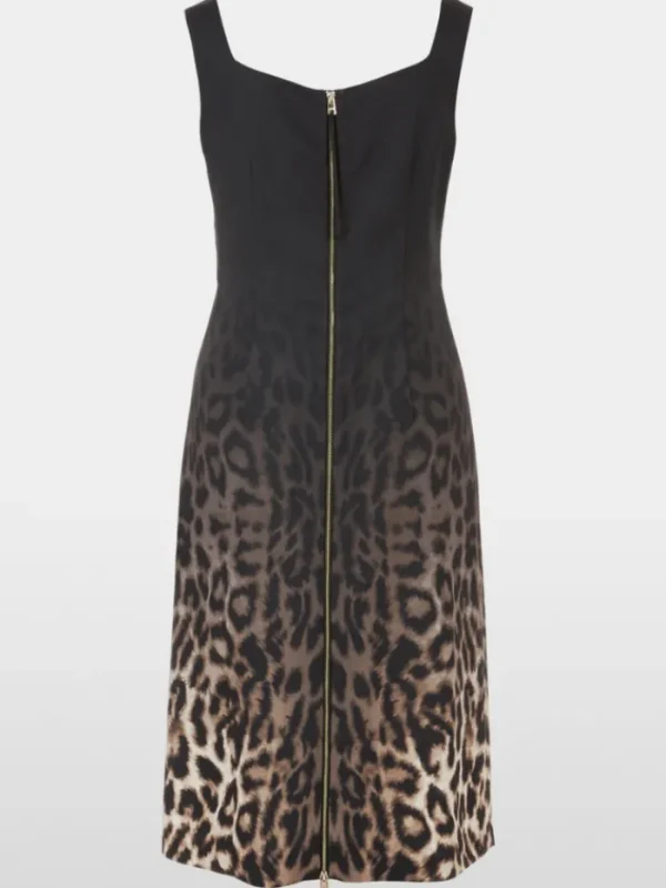 Marc Cain Glam Dresses | Party Wear^Sleeveless Leopard Print Dress XG 21.19 W16 COL 625