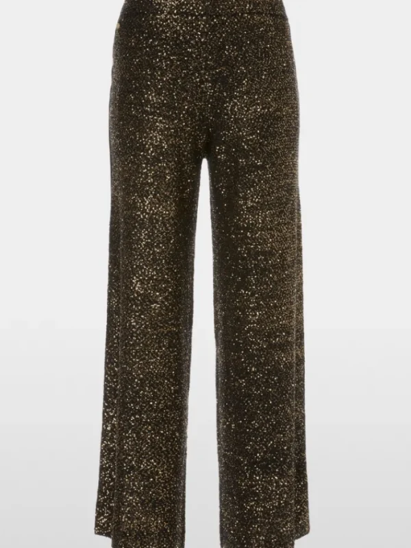 Marc Cain Glam Party Wear | Trousers^Winterthur Wide Trousers With Sequin Embroidery XG 81.1