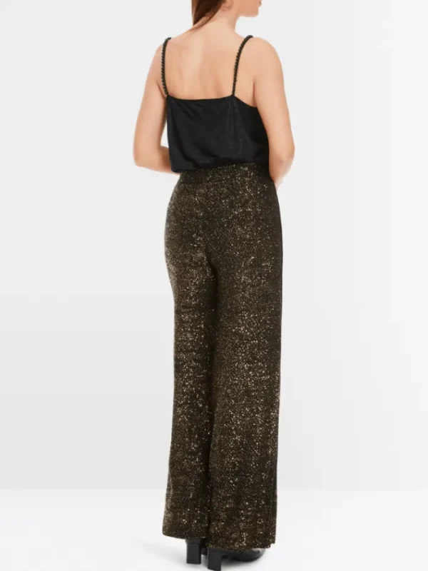 Marc Cain Glam Party Wear | Trousers^Winterthur Wide Trousers With Sequin Embroidery XG 81.1