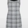 Marc Cain Glam Dresses | Luxury Gifts^Women's Sleeveless Check Dress With Lurex YG 21.13 W11