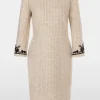 Marc Cain Glam Dresses | Party Wear^Women's Sparkling Dress With Embroidery XG 21.17 W11 CO