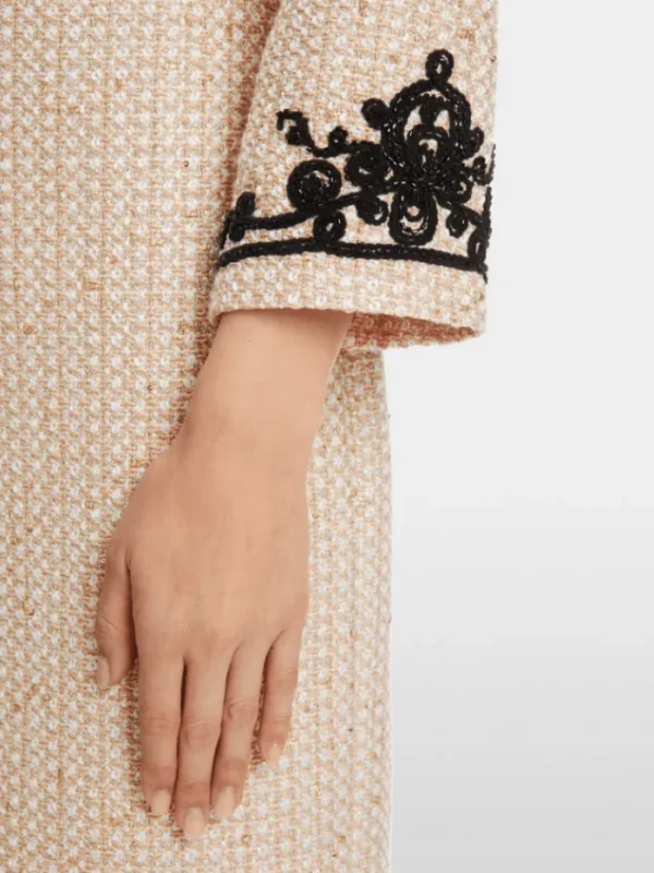 Marc Cain Glam Dresses | Party Wear^Women's Sparkling Dress With Embroidery XG 21.17 W11 CO