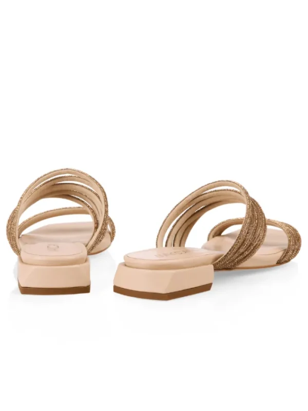 Marc Cain Footwear | Footwear^Gold Sparkly Sandals UB SG.08 Z07 COL 144