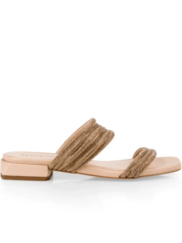 Marc Cain Footwear | Footwear^Gold Sparkly Sandals UB SG.08 Z07 COL 144