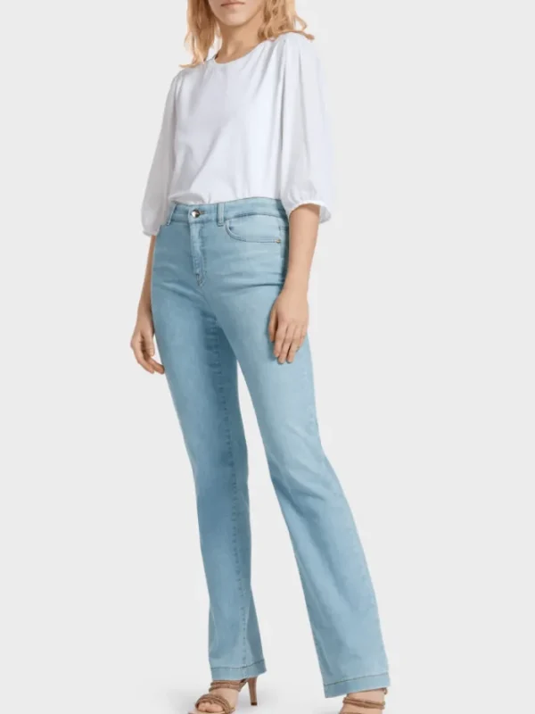 Marc Cain Pants Denim^Baby Flare Blue Jeans UP 82.06 D51 COL 351