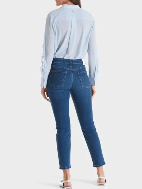 Marc Cain Collections Denim | Gifts Under £250^Marc Cain SILEA Blue Denim Jeans +P 82.01 D71 COL 353