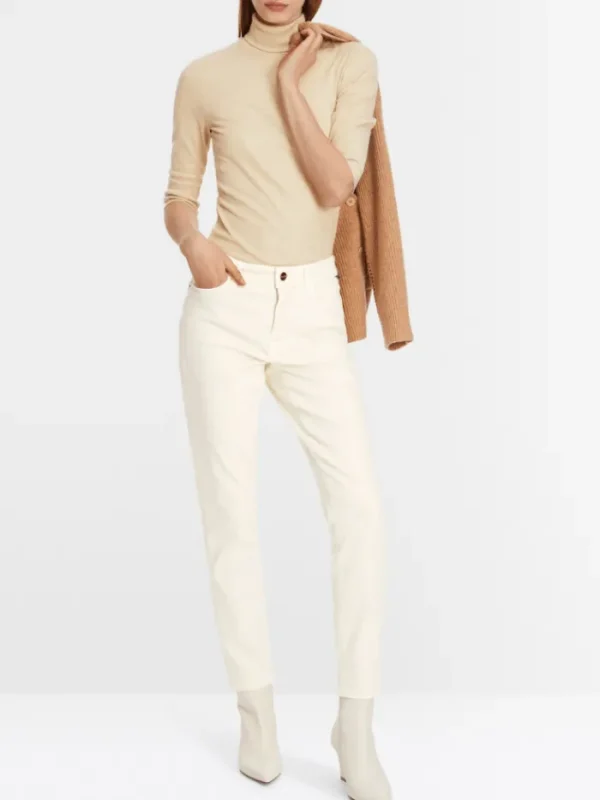 Marc Cain Pants Denim | Gifts Under £250^Marc Cain SILEA Rethink Together Jeans In Bright Ecru XP 82.01 D73 Col
