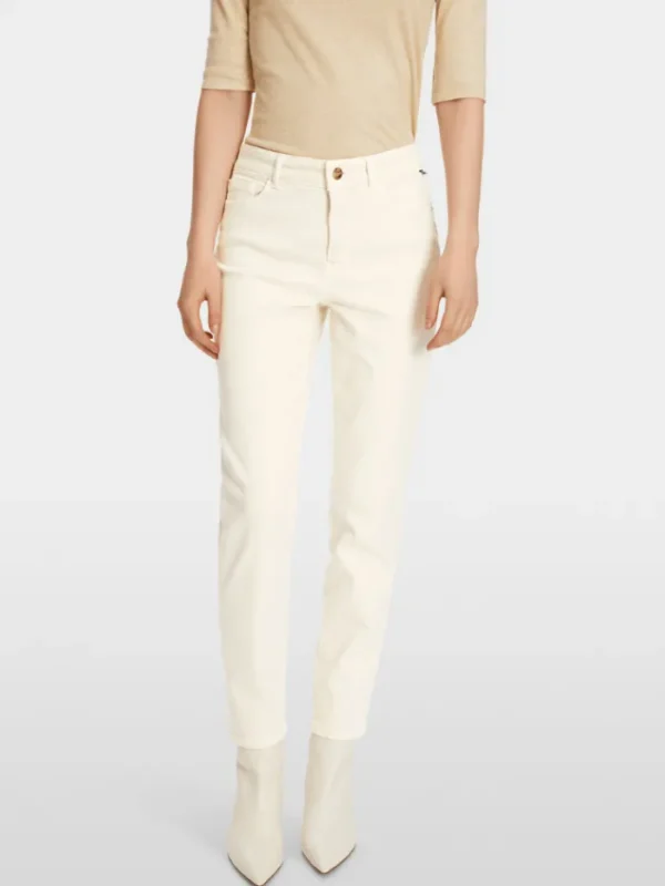 Marc Cain Pants Denim | Gifts Under £250^Marc Cain SILEA Rethink Together Jeans In Bright Ecru XP 82.01 D73 Col