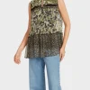 Marc Cain Sports Sweatshirts And T-Shirts | Tops^Animal Print Tiered Top US 56.02 W47 COL 501