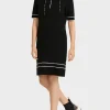 Marc Cain Sports Dresses | Gifts Under £100^Black Hooded Knitted Dress US 21.15 M09 COL 910