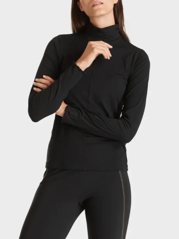 Marc Cain Sports Tops | Gifts Under £250^Black Second Skin Polo VS 48.27 J18 COL 900