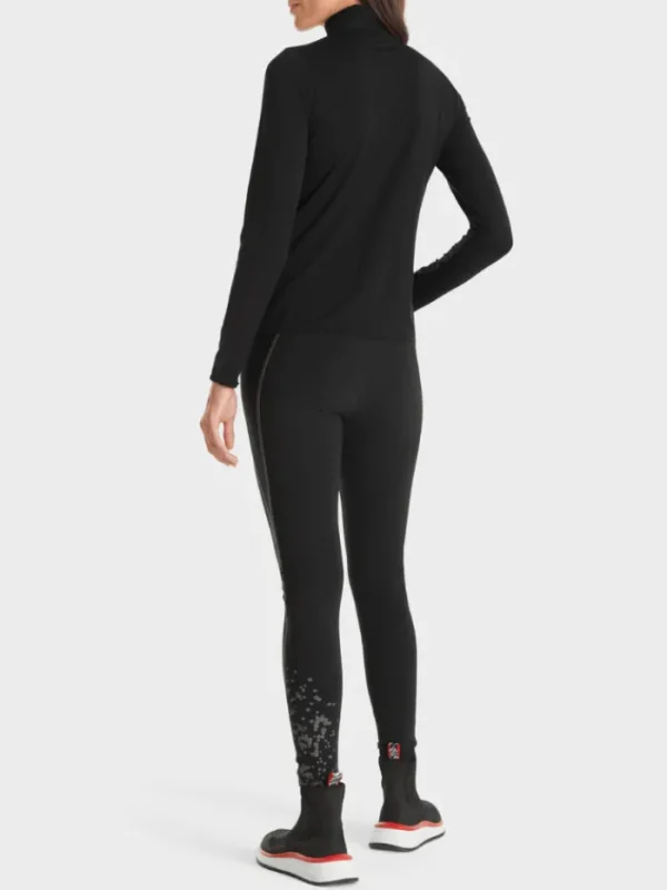 Marc Cain Sports Tops | Gifts Under £250^Black Second Skin Polo VS 48.27 J18 COL 900
