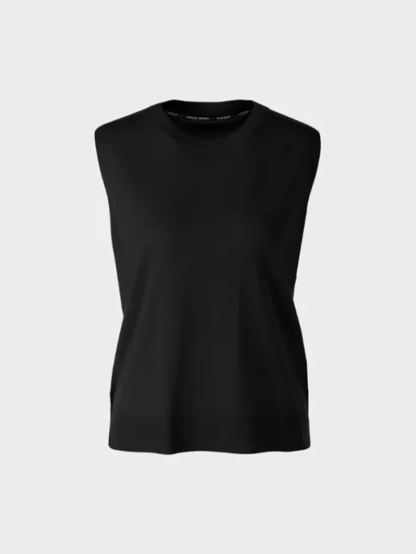 Marc Cain Sports Knitwear | Gifts Under £100^Black Slipover Jumper VS 61.01 M80 COL 900