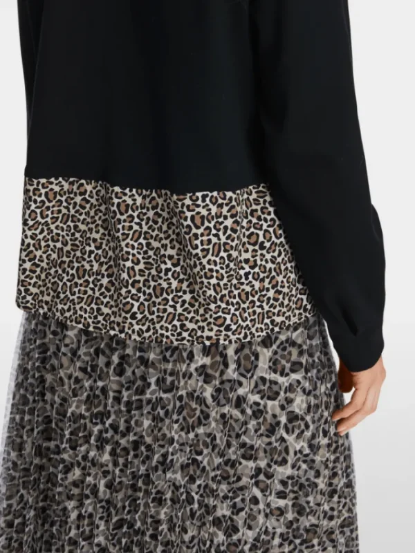 Marc Cain Sports Sweatshirts And T-Shirts | Tops^Black Slip On Top XS 55.06 J57 Col 900