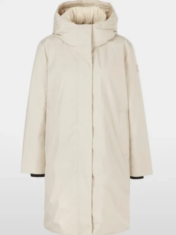 Marc Cain Sports Coats And Jackets | Luxury Gifts^Hooded Down Coat XS 11.03 W13 Col 117