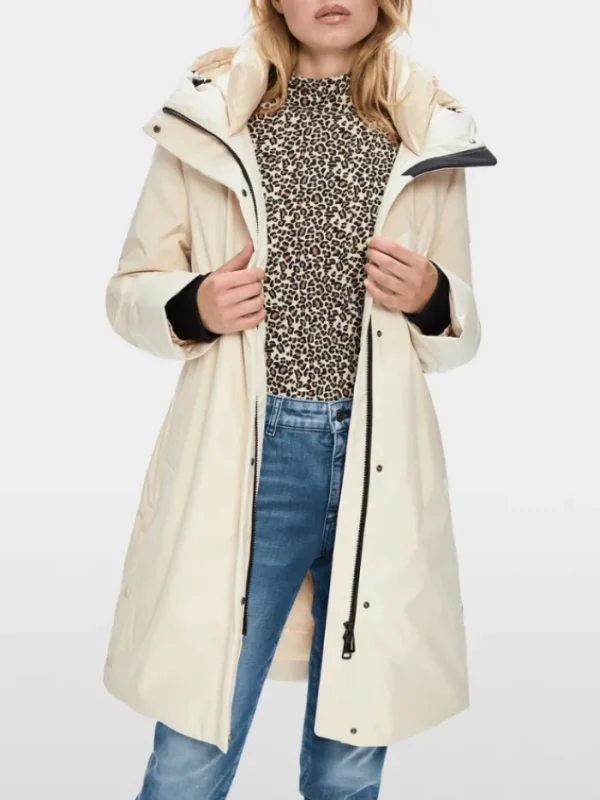 Marc Cain Sports Coats And Jackets | Luxury Gifts^Hooded Down Coat XS 11.03 W13 Col 117