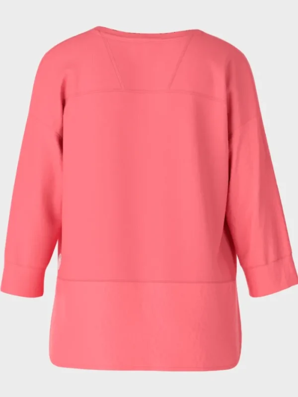 Marc Cain Sports Tops | Gifts Under £100^Layered Blouse In Light Neon Red WS 55.10 J67 COL 238